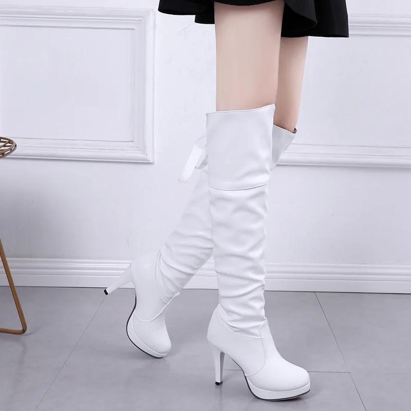 2022 New Women Boots Classics Red Sole Shoes Luxury Fashion Autumn Soft Leather Elegant Comfortable Knee High Boots